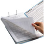 Smead Top Tab Colored Fastener Folders, 0.75" Expansion, 2 Fasteners, Letter Size, Blue Exterior, 50/Box