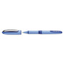Schneider One Hybrid N Rollerball Pen, Stick, Extra-Fine 0.3 mm, Blue Ink, Blue Barrel, 10/Box