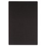 Quartet Oval Office Fabric Bulletin Board, 36 x 24, Black Surface (QRT7683BK) View Product Image