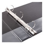Avery Economy Non-View Binder with Round Rings, 3 Rings, 1" Capacity, 11 x 8.5, Black, (4301)