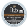 Peet's Coffee & Tea Major Dickason's Blend K-Cups, 22/Box