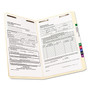 Smead Top Tab Fastener Folders, Straight Tabs, 0.75" Expansion, 2 Fasteners, Legal Size, Manila Exterior, 50/Box