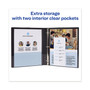 Avery Framed View Heavy-Duty Binders, 3 Rings, 2" Capacity, 11 x 8.5, Black