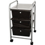 Portable Drawer Organizer, 13w X 15.38d X 25.88h, Smoke/matte Gray (AVT34006) View Product Image