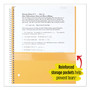 Five Star Wirebound Notebook with Four Pockets, 3-Subject, Medium/College Rule, Randomly Assorted Cover Color, (150) 11 x 8.5 Sheets View Product Image