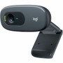 Logitech C270 Webcam - 30 fps - Black - USB 2.0 - 1 Each - 3 Megapixel Interpolated