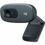 Logitech C270 Webcam - 30 fps - Black - USB 2.0 - 1 Each - 3 Megapixel Interpolated