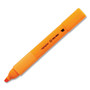TRU RED Pen Style Chisel Tip Highlighter, Assorted Ink Colors, Chisel Tip, Assorted Barrel Colors, 12/Pack