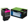 Lexmark Unison 701HM Original High Yield Laser Toner Cartridge - Magenta - 1 Each