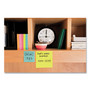 Post-it Notes Super Sticky Pads in Supernova Neon Colors, (6) Unruled 2" x 2", (5) Unruled 3" x 3", (4) Note Ruled 4" x 4", 45 Sheets/Pad, 15 Pads/Set