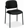 Basyx by HON Scatter Stacking Guest Chair - Black Seat Color - Fabric, Polyester Seat Material - Black Back Color - Fabric, Polyester Back Material - Black Frame Color - (BSXVL606VA10)
