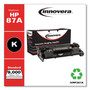 Innovera Remanufactured Black Toner, Replacement for 87A (CF287A), 9,000 Page-Yield