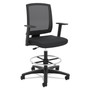 HON Torch Mesh Mid-Back Task Stool | Center-Tilt | Fixed Arms (BSXVL515LH10) View Product Image