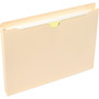 Smead Manila File Jackets, 1-Ply Straight Tab, Letter Size, Manila, 50/Box SMD75439