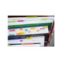 Post-it Flags 0.94" Wide Flags with Dispenser, Bright Blue, Bright Green, Purple, 60 Flags
