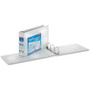 Cardinal ClearVue Overlay Tabloid D-Ring Binder - 3" Binder Capacity - Tabloid - 11" x 17" Sheet Size - 725 Sheet Capacity - 3 1/10" Spine Width