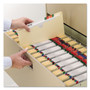 Smead Manila File Jackets, 2-Ply Straight Tab, Letter Size, Manila, 50/Box SMD75560