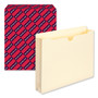 Smead Manila File Jackets, 2-Ply Straight Tab, Letter Size, Manila, 50/Box SMD75560