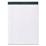 Roaring Spring Recycled Legal Pad, Wide/Legal Rule, 40 White 8.5 x 11 Sheets, Dozen (ROA74713) View Product Image