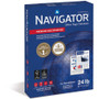 Navigator Premium Multipurpose Copy Paper, 97 Bright, 24 lb Bond Weight, 8.5 x 11, White, 500 Sheets/Ream, 10 Reams/Carton (SNANMP1124) View Product Image