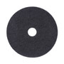 Boardwalk Stripping Floor Pads, 19" Diameter, Black, 5/Carton