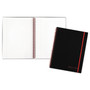 Black n' Red Polypropylene Notebook - Letter - 70 Sheets - Double Wire Spiral - Ruled Margin - 24 lb Basis Weight