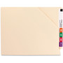 Smead End Tab Jackets with Reinforced Tabs, Straight Tab, Letter Size, 11-pt Manila, 100/Box
