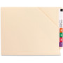 Smead End Tab Jackets with Reinforced Tabs, Straight Tab, Letter Size, 11-pt Manila, 100/Box