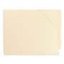 Smead End Tab Jackets with Reinforced Tabs, Straight Tab, Letter Size, 11-pt Manila, 100/Box