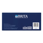Brita Small 6-Cup Water Filter Pitcher with 1 Standard Filter, Denali, White