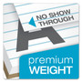 TOPS Docket Gold Ruled Perforated Pads, Wide/Legal Rule, 50 White 8.5 x 14 Sheets, 12/Pack