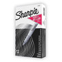 Sharpie Metallic Fine Point Permanent Markers, Fine Bullet Tip, Metallic Silver, Dozen
