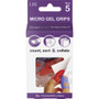 LEE Tippi Micro-Gel Fingertip Grips - #5 with 0.62" Diameter - Small Size - Assorted
