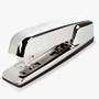 Swingline 747 Polished Chrome Stapler - Staples Upto 25 Sheet of 20lb Paper - Holds Upto 210 Staple - Full Strip - Staple Size: 0.25" - Silver Chrome