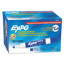 EXPO Low-Odor Dry-Erase Marker, Broad Chisel Tip, Blue, Dozen (SAN80003) View Product Image