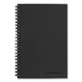 Cambridge Wirebound Business Notebook, 1-Subject, Wide/Legal Rule, Black Linen Cover, (80) 8 x 5 Sheets View Product Image