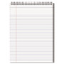 Cambridge Stiff-Back Wire Bound Notepad, Medium/College Rule, Navy Cover, 70 White 8.5 x 11.5 Sheets (MEA59882) View Product Image