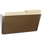 Storex Wall File, Letter Size, 13" x 4" x 7", Smoke
