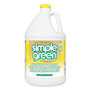 Simple Green Industrial Cleaner and Degreaser, Concentrated, Lemon, 1 gal Bottle, 6/Carton