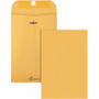 Quality Park 6 x 9 Extra Heavy-duty Kraft Clasp Envelopes - Clasp - #55 - 6" Width x 9" Length - 32 lb - Gummed