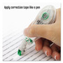 Tombow MONO Hybrid Style Correction Tape, Non-Refillable, Clear Applicator, 0.17" x 394", 10/Pack (TOM68721) Product Image 