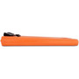 Saunders DeskMate II with Calculator, 0.5" Clip Capacity, Holds 8.5 x 11 Sheets, Hi-Vis Orange
