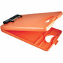 Saunders Deskmate II Storage Clipboard - 0.50" Clip Capacity - Storage for Stationary - Bottom Opening - 10" x 16" Sheet Size - Polypropylene