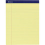 Ampad Legal Ruled Writing Pad - 100 Sheets - Legal Ruled Front Ruling - 1" Height x 8.5" Width x 11.8" Length - Smooth Surface, Perforated, Sturdy Back