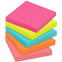 Post-it Notes Original Pads in Poptimistic Collection Colors, 3" x 3", 100 Sheets/Pad, 5 Pads/Pack (MMM6545PK) View Product Image