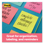 Post-it Notes Original Pads in Poptimistic Collection Colors, 3" x 3", 100 Sheets/Pad, 5 Pads/Pack