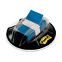 Post-it Flags Page Flags in Desk Grip Dispenser, 1 x 1.75, Blue, 200/Dispenser