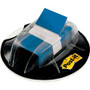 Post-it Flags in Desk Grip Dispenser - 200 - 1" Flag/Note Width x 1 3/4" Flag/Note Length - Rectangle - Unruled - Blue