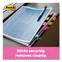 Post-it Flags Page Flags in Desk Grip Dispenser, 1 x 1.75, Blue, 200/Dispenser