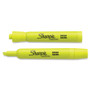 Sharpie Tank Style Highlighter Value Pack, Fluorescent Yellow Ink, Chisel Tip, Yellow Barrel, 36/Box